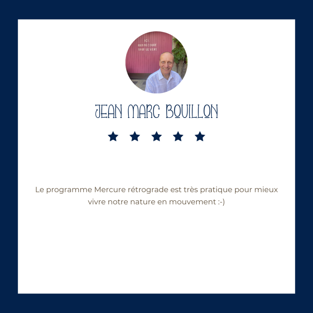 Mercure - Jean Marc Bouillon